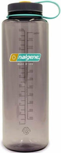Nalgene Sustain Tritan BPA-Free Water  Made with Material Derived from 50% Plastic Waste (using ISCC certified mass balance), 48 OZ, Wide Mouth, Aubergine - JWGF