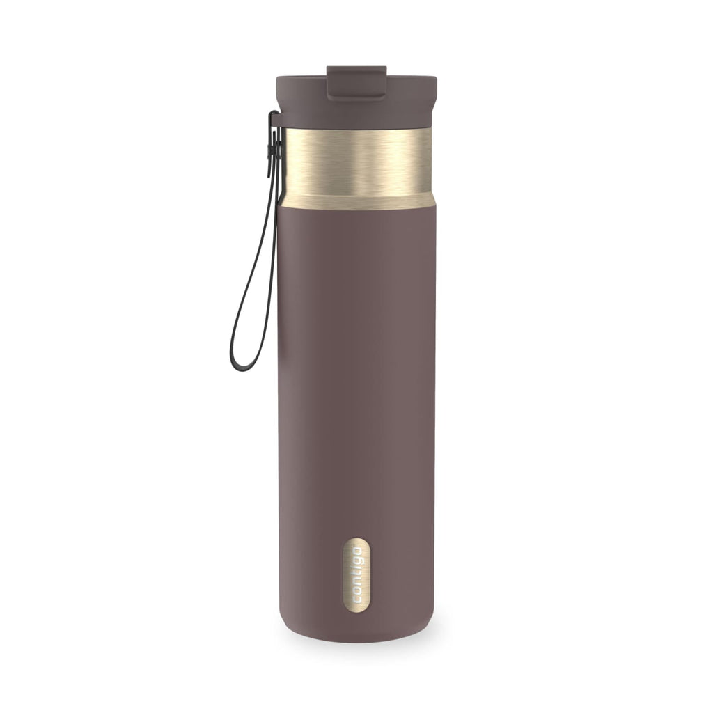 Contigo DualSip 24 oz Leakproof Insulated Water Bottle with Carrying Strap and 2-Way Lid - KKY1