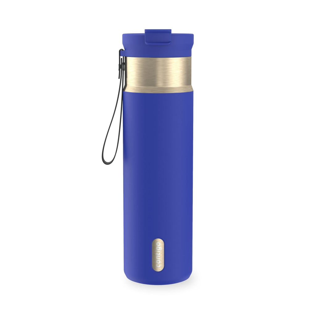 Contigo DualSip 24 oz Leakproof Insulated Water Bottle with Carrying Strap and 2-Way Lid - KKY1