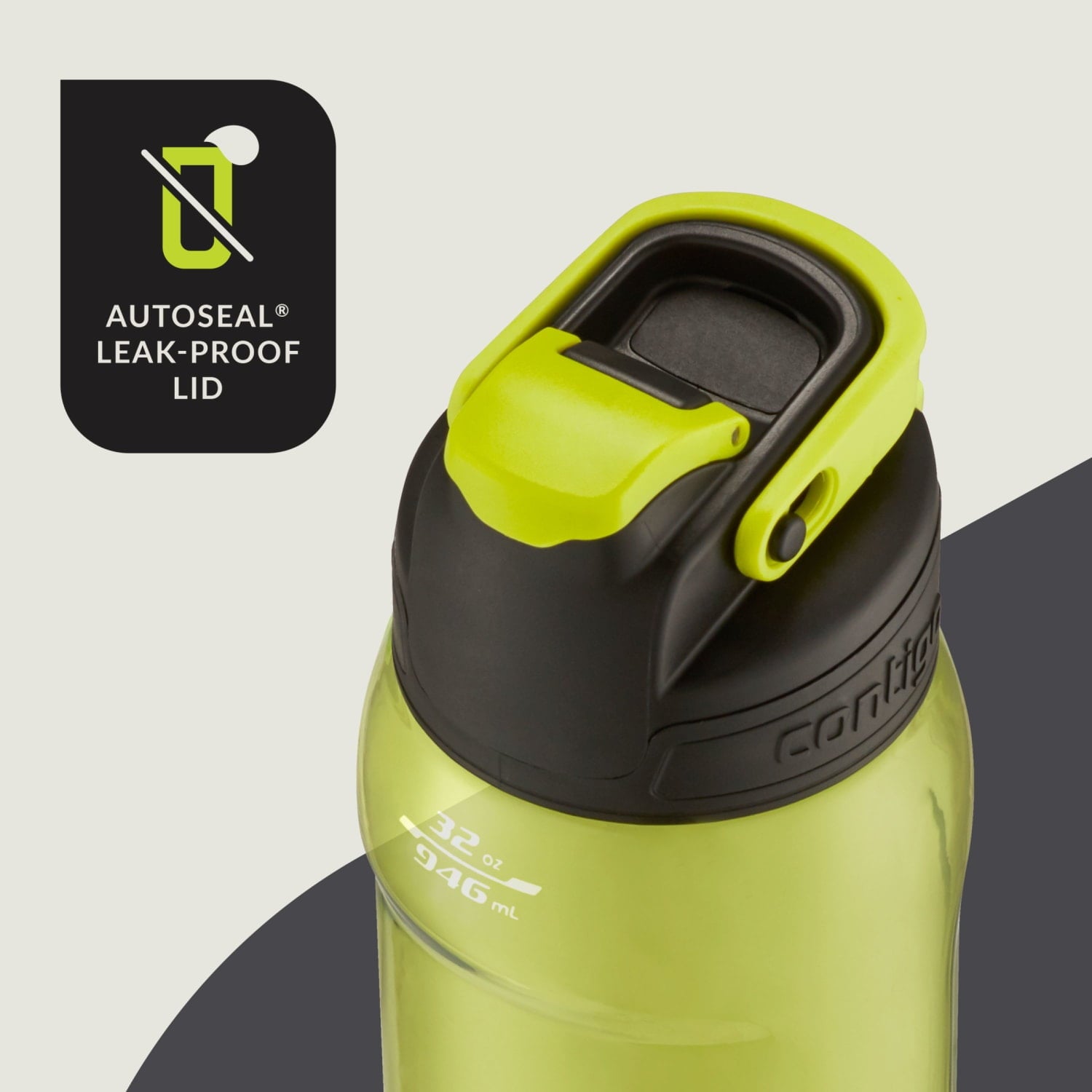 Contigo Fit Water Bottle with AUTOSEAL Lid, 32oz., Bolt - NPRF