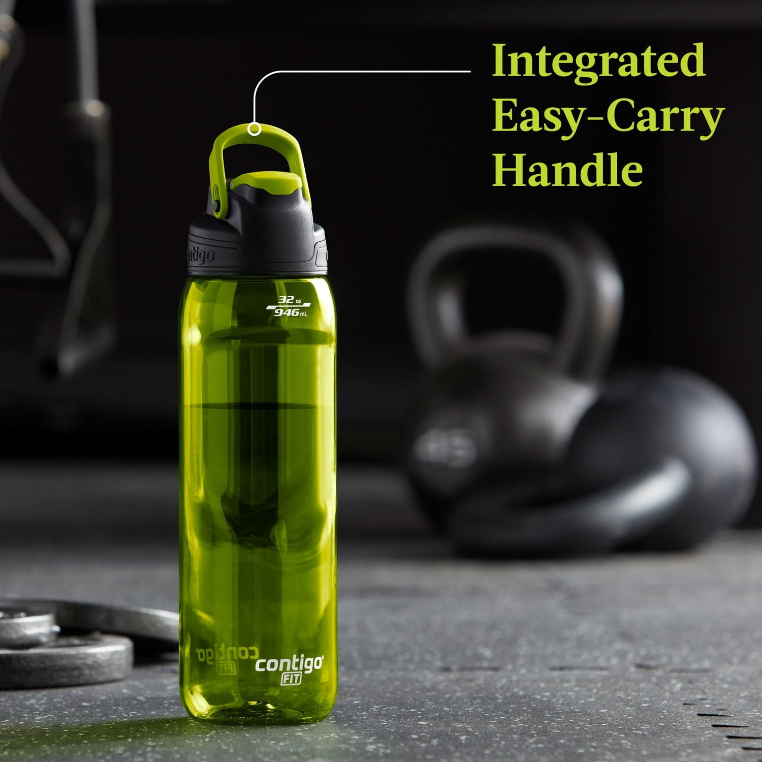 Contigo Fit Water Bottle with AUTOSEAL Lid, 32oz., Bolt - NPRF