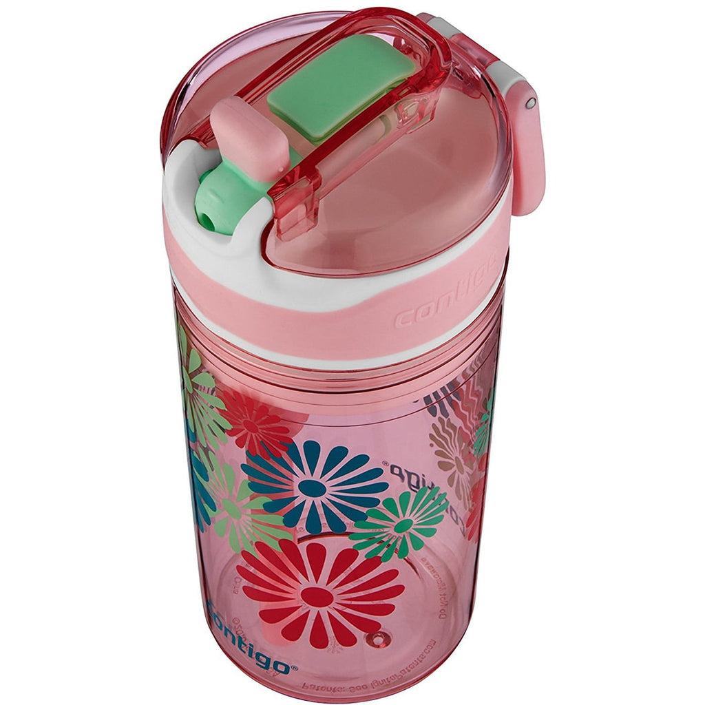 Contigo 13 oz. Kid's Snack Hero Drink Tumbler - Ballet Slipper Pink with Flowers - HU4M