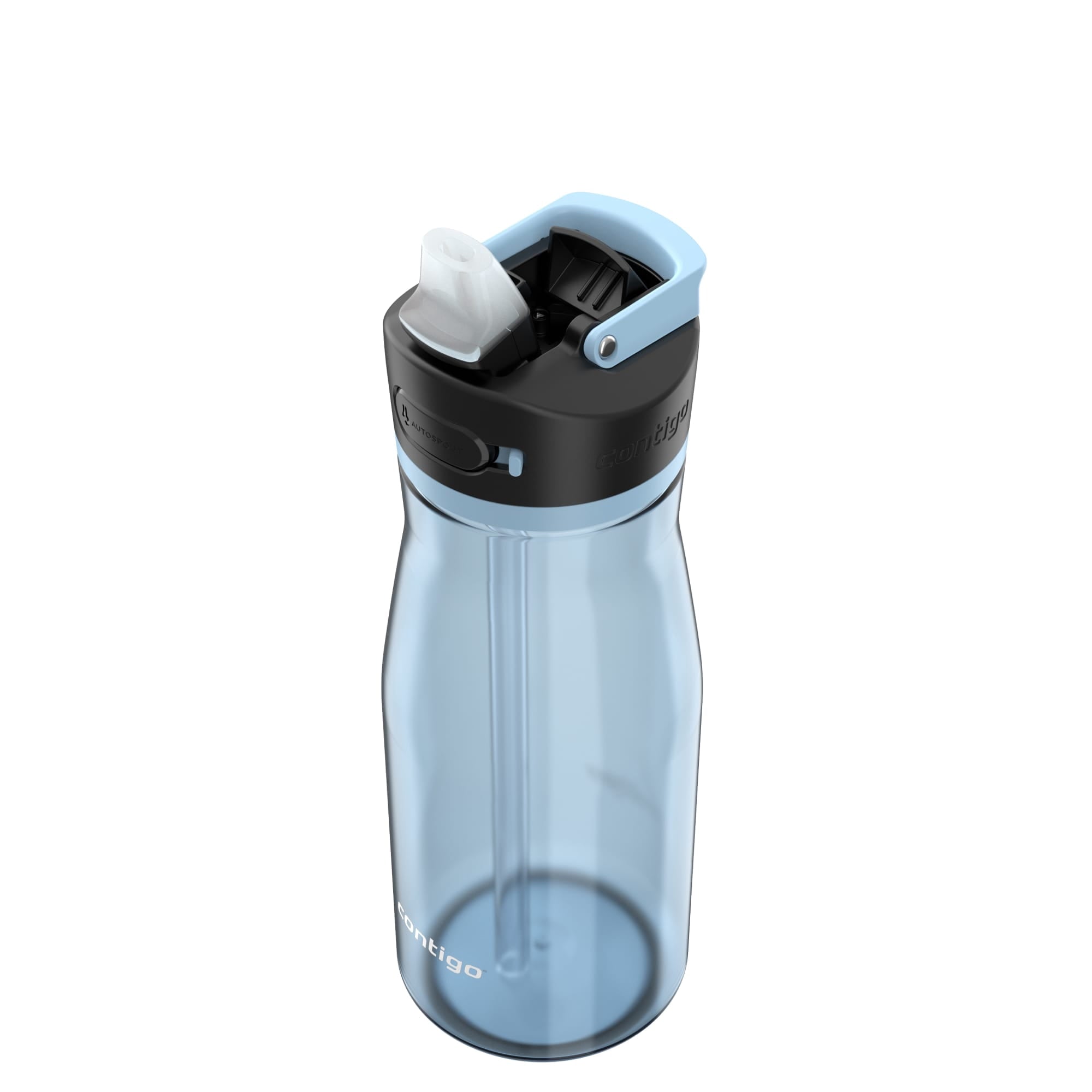Contigo Ashland Water Bottle Bundle – Glacier Color, 32oz + 24oz Leakproof Autospout BPA-Free Set - GR1S