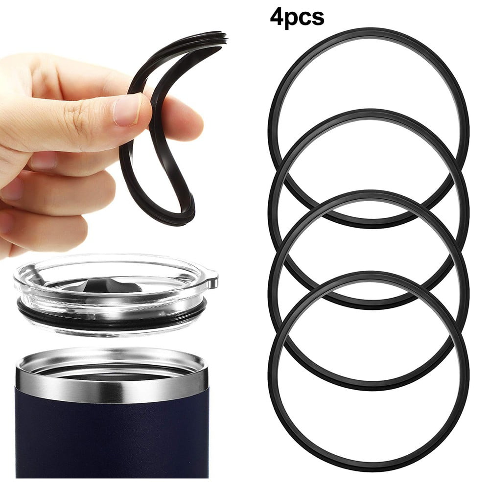 4 Pack Gaskets Compatible for Contigo Snapseal Byron Travel Mug 16oz &amp; 20oz, Replacement Rubber Seal for Contigo Snapseal Lid, Replacement Silicone Part for Contigo Coffee Travel Tumbler - M0BY