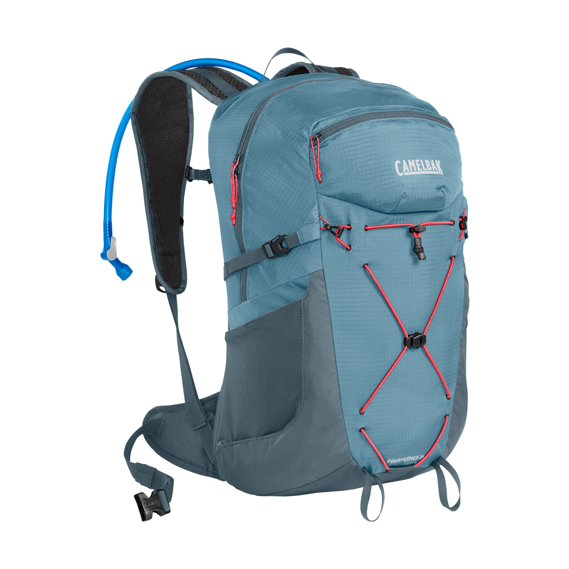Camelbak Women's Fourteener™ 24 100oz, Smoke Blue/Fiery Coral - BN8E