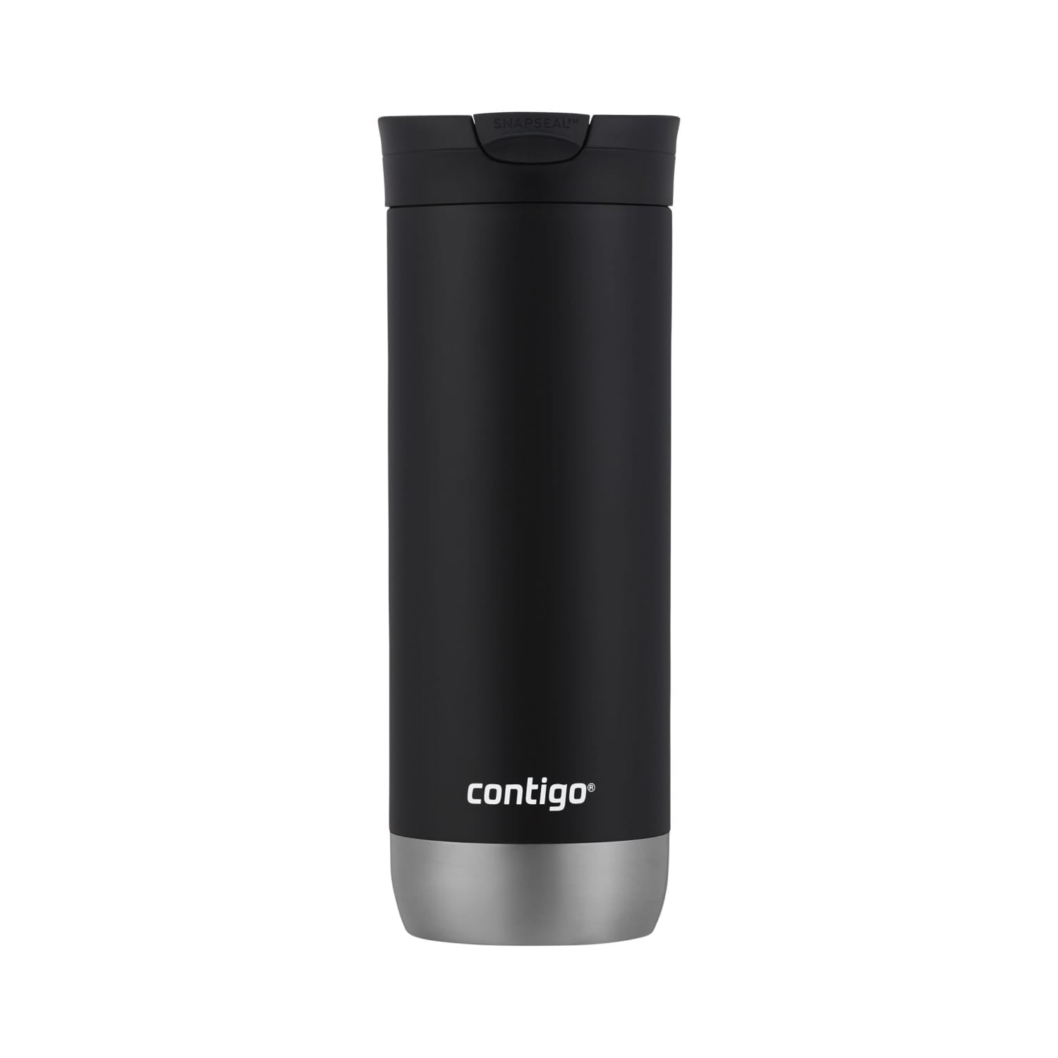 Contigo 16 oz. Huron 2.0 SnapSeal Stainless Steel Travel Mug - Licorice - T9MM