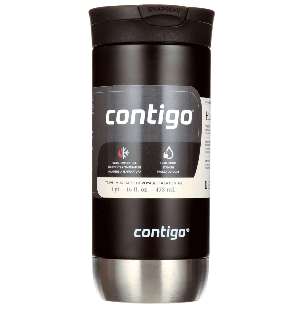 Contigo 16 oz. Huron 2.0 SnapSeal Stainless Steel Travel Mug - Licorice - T9MM