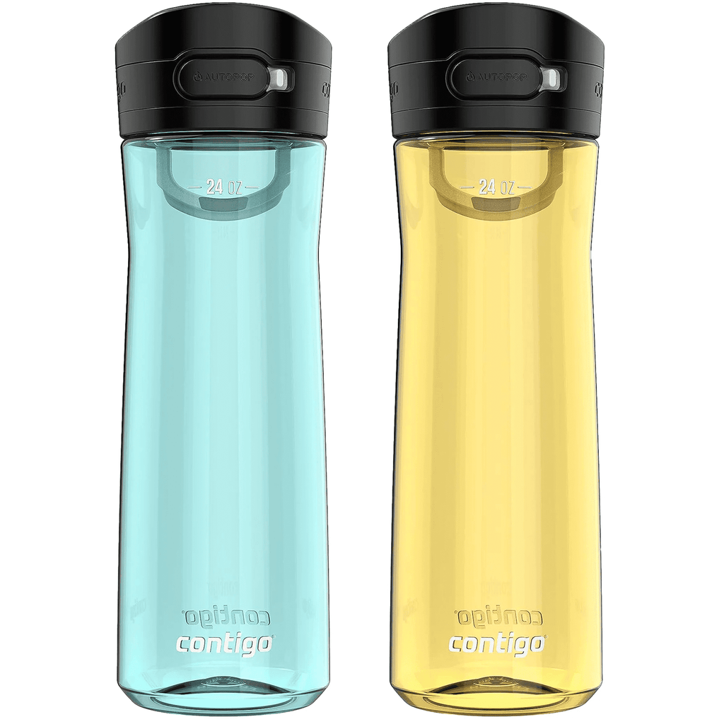 Contigo 24 oz. Jackson 2.0 Tritan Water Bottle 2-Pack - Jade Vine/Pineapple - 2PT9