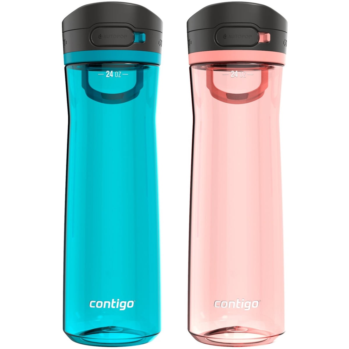 Contigo 24 oz. Jackson 2.0 Tritan Water Bottle 2-Pack - Jade Vine/Pineapple - 2PT9
