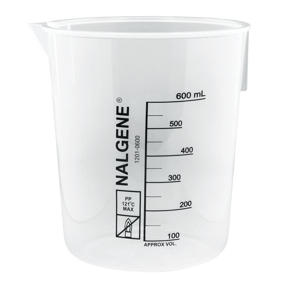 Nalgene Griffin Beaker, Low Form, Polypropylene, 600 Ml - O968