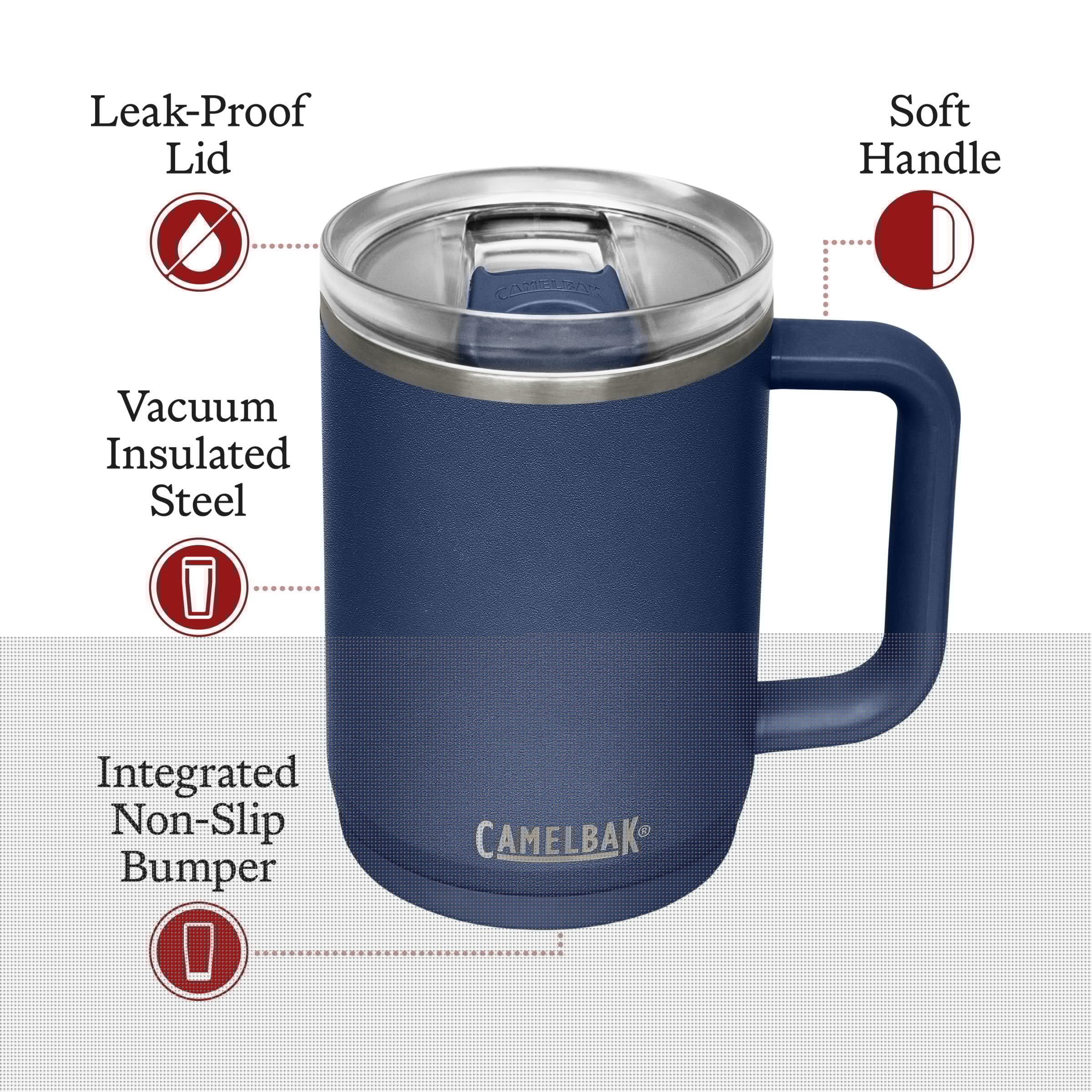 Camelbak Thrive Mug, 16oz Stainless, Navy - H1VO