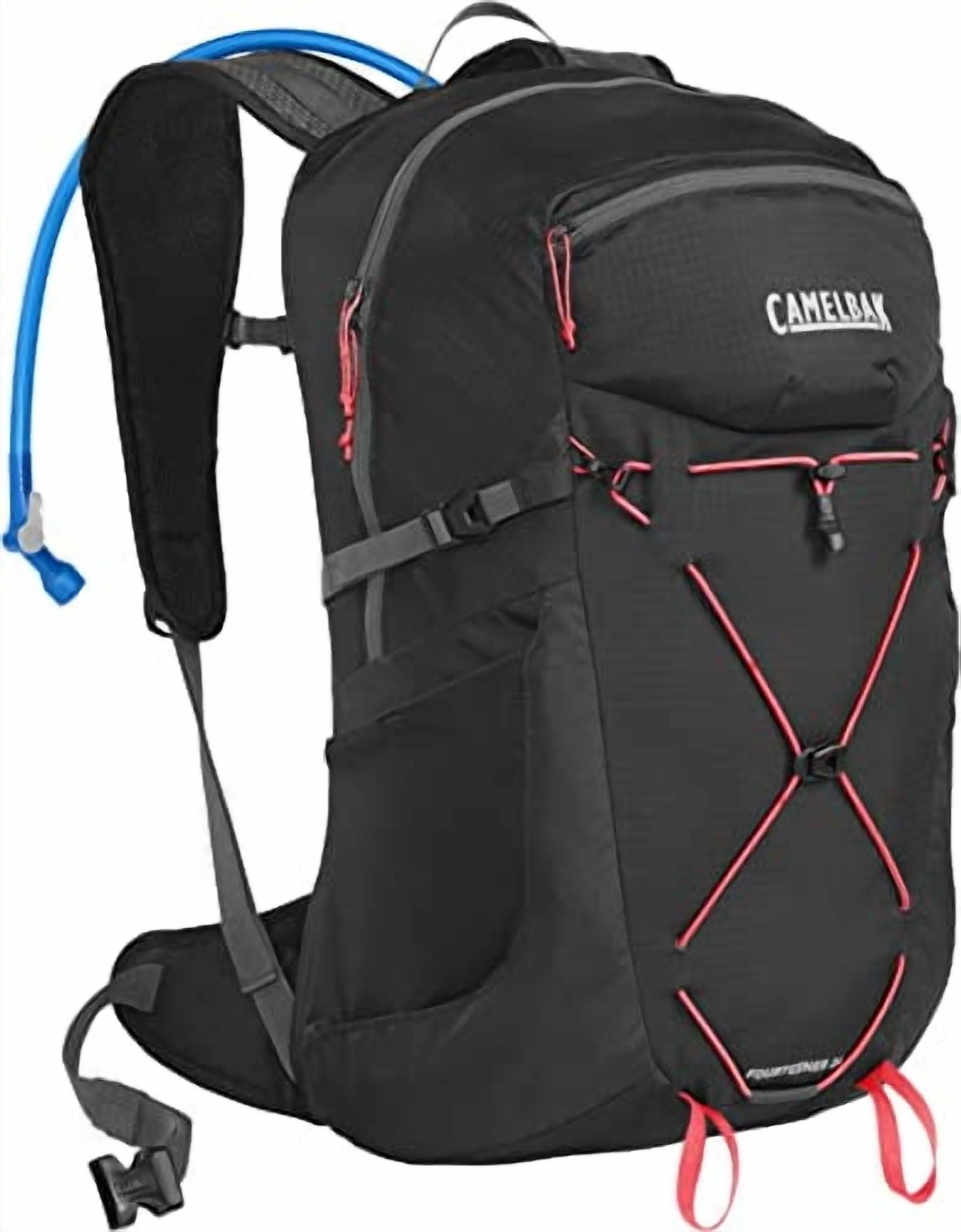 CAMELBAK WOMEN'S FOURTEENER 24 100OZ RESERVOIR HIKING - BLACK/FIERY CORAL - S3BH