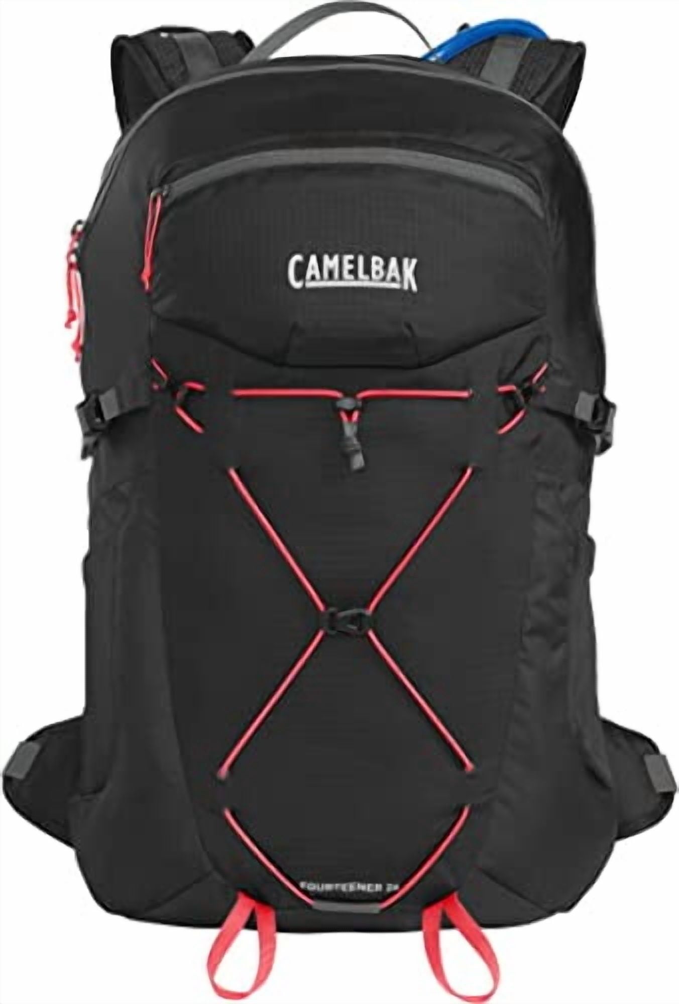 CAMELBAK WOMEN'S FOURTEENER 24 100OZ RESERVOIR HIKING - BLACK/FIERY CORAL - S3BH