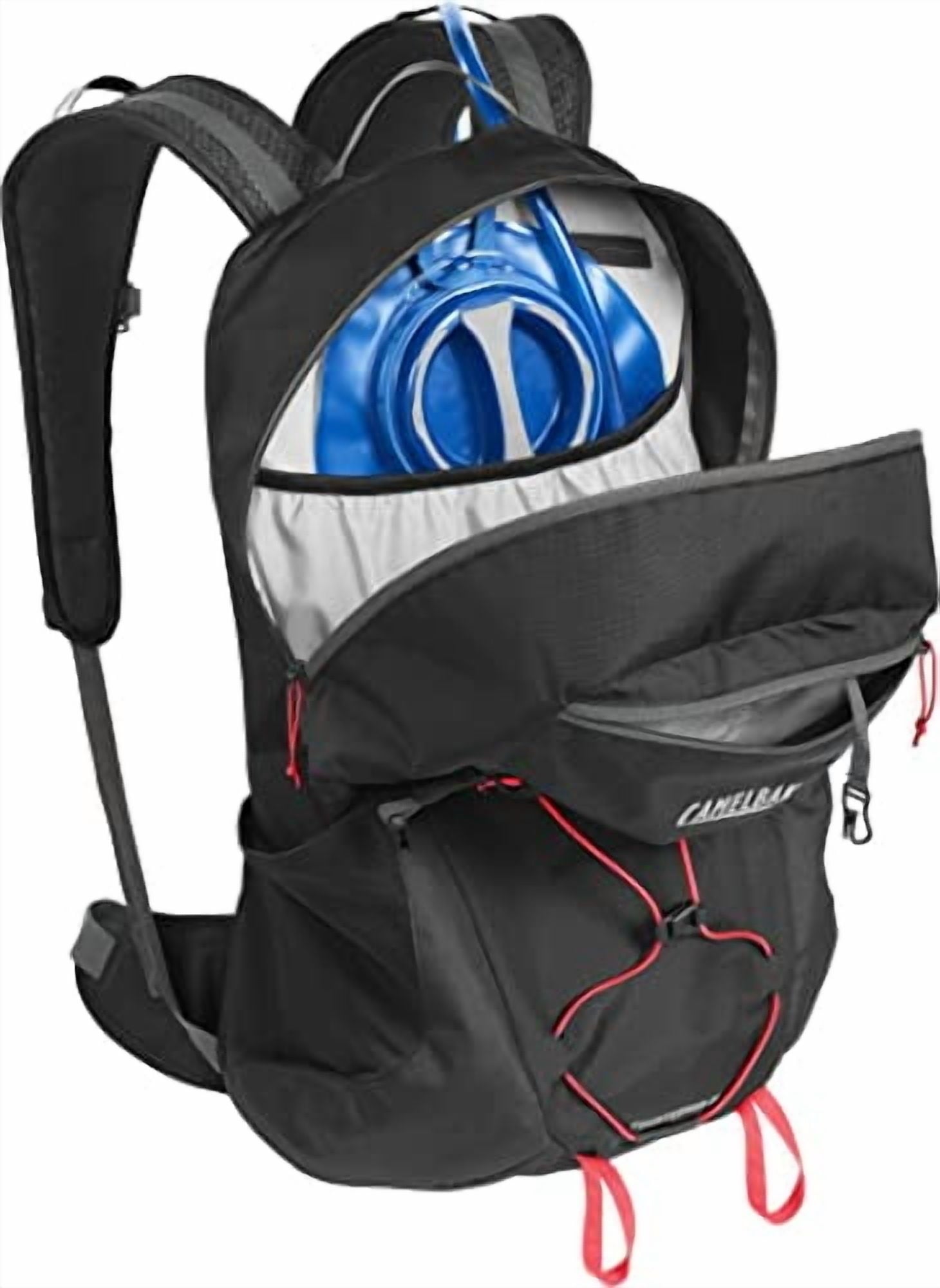 CAMELBAK WOMEN'S FOURTEENER 24 100OZ RESERVOIR HIKING - BLACK/FIERY CORAL - S3BH