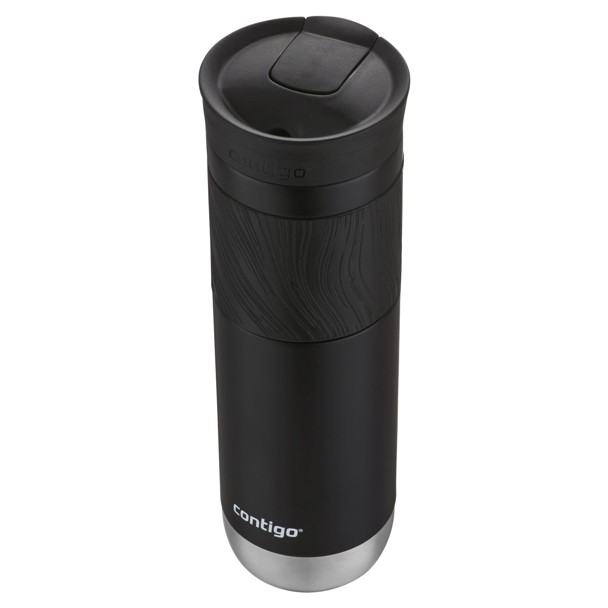 Contigo Byron 2.0 Stainless Steel Travel Mug with SNAPSEAL Lid and Grip in Black, 24 fl oz. - W9H4
