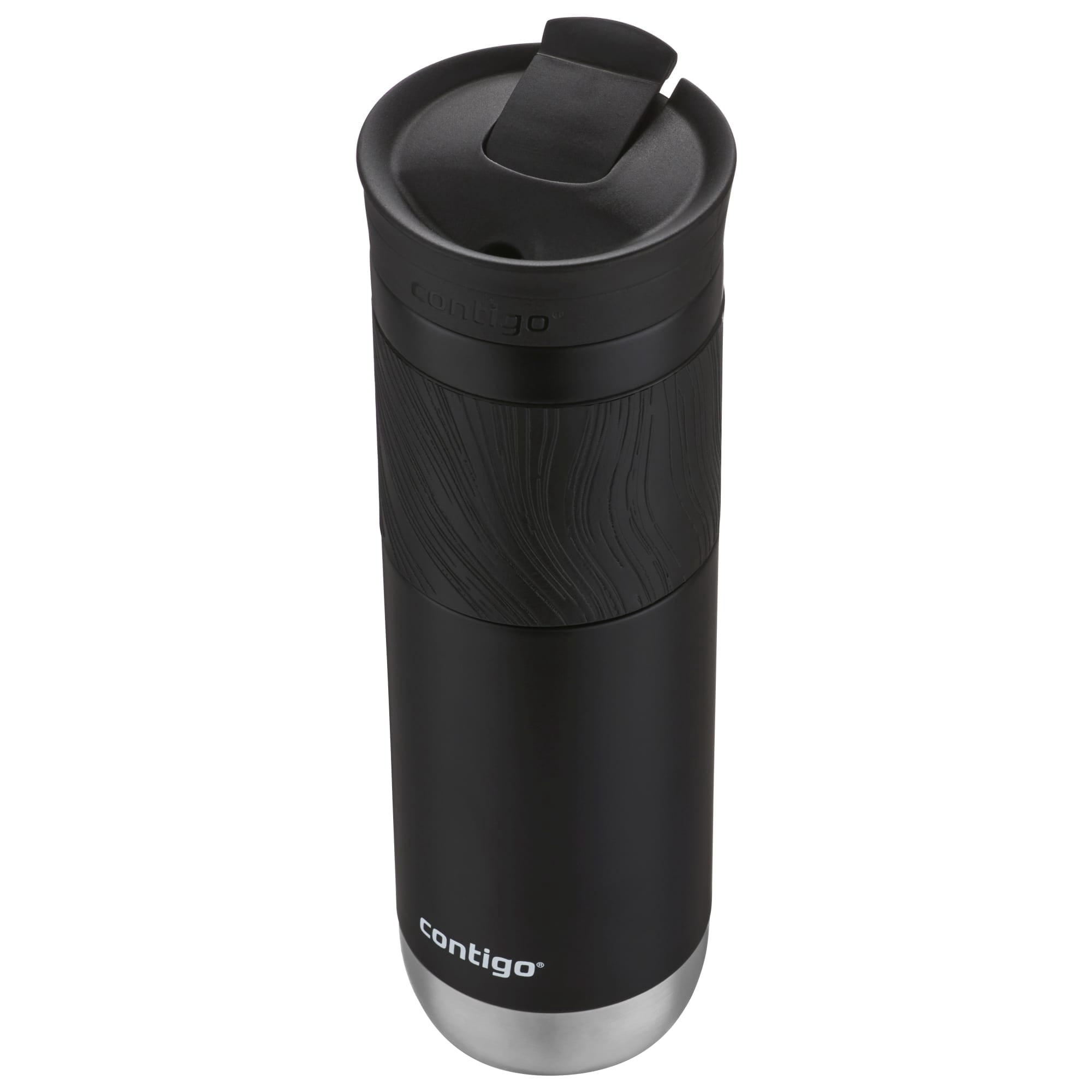 Contigo Byron 2.0 Stainless Steel Travel Mug with SNAPSEAL Lid and Grip in Black, 24 fl oz. - W9H4