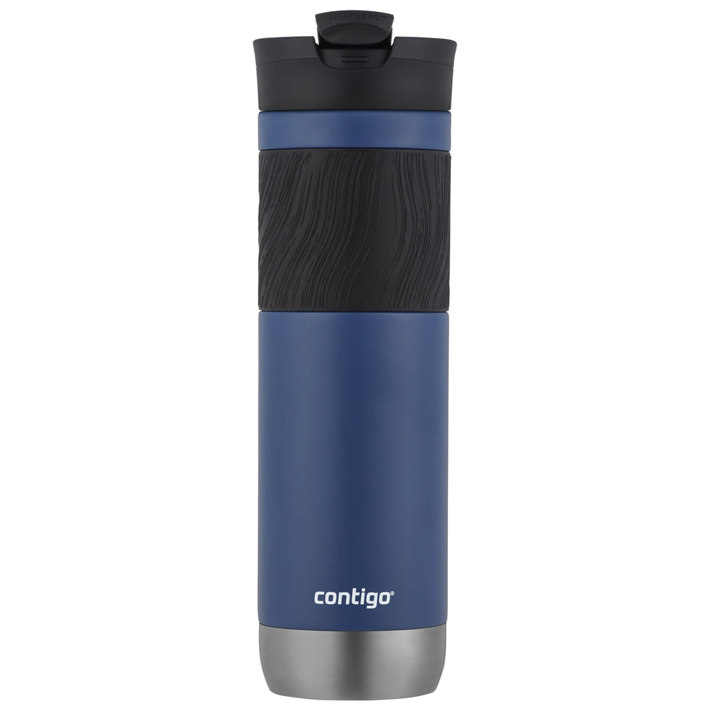 Contigo Byron 2.0 Stainless Steel Travel Mug with SNAPSEAL Lid and Grip in Black, 24 fl oz. - W9H4