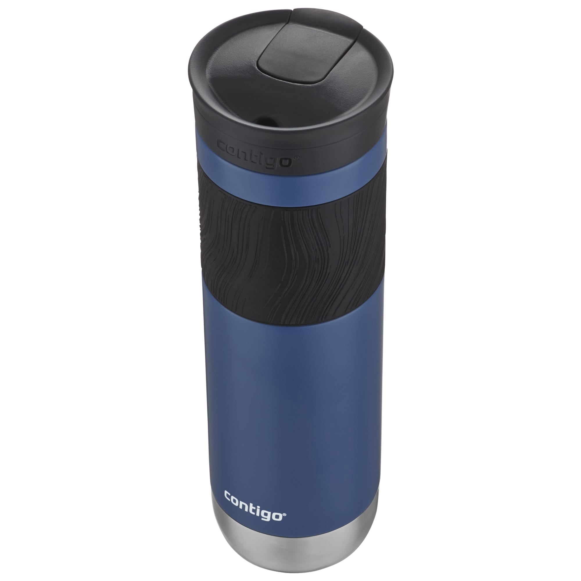 Contigo Byron 2.0 Stainless Steel Travel Mug with SNAPSEAL Lid and Grip in Black, 24 fl oz. - W9H4