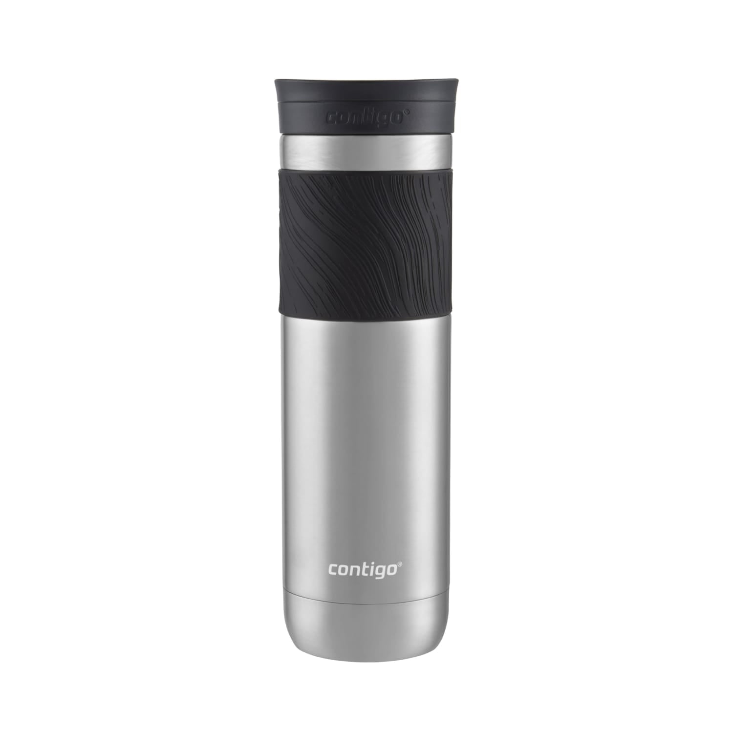 Contigo Byron 2.0 Stainless Steel Travel Mug with SNAPSEAL Lid and Grip in Black, 24 fl oz. - W9H4