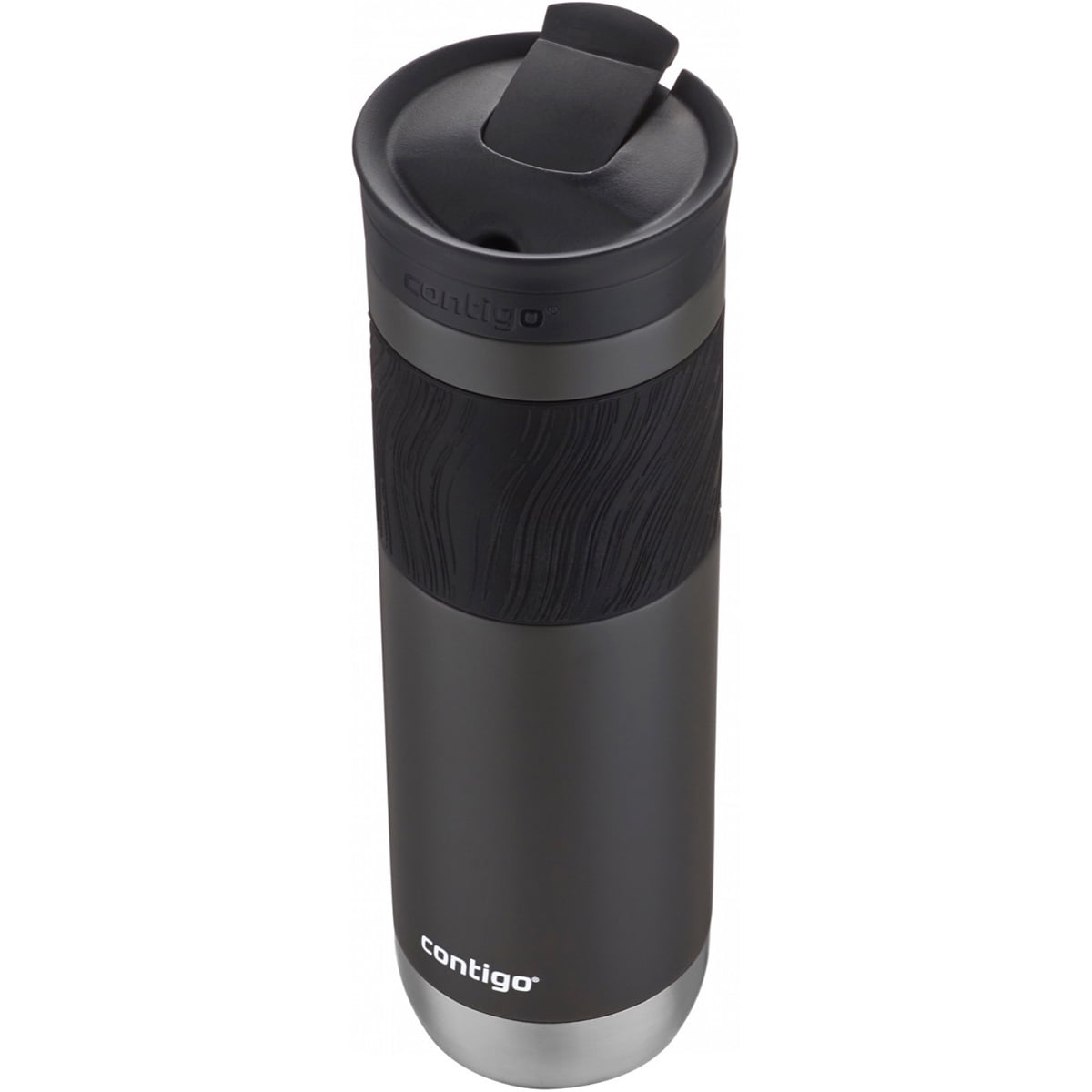 Contigo Byron 2.0 Stainless Steel Travel Mug with SNAPSEAL Lid and Grip in Black, 24 fl oz. - W9H4