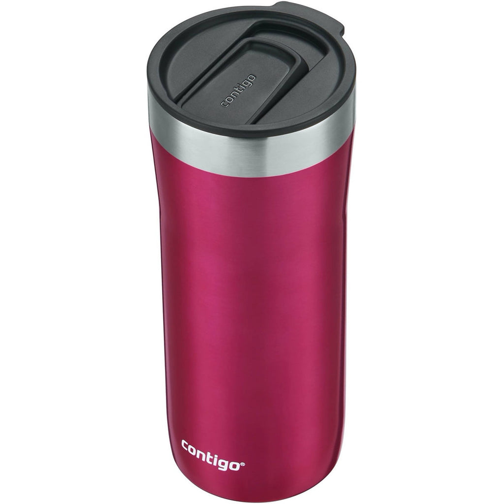 Contigo 24 oz. Streeterville Stainless Steel Tumbler with Straw - Dragon Fruit - WD2Q