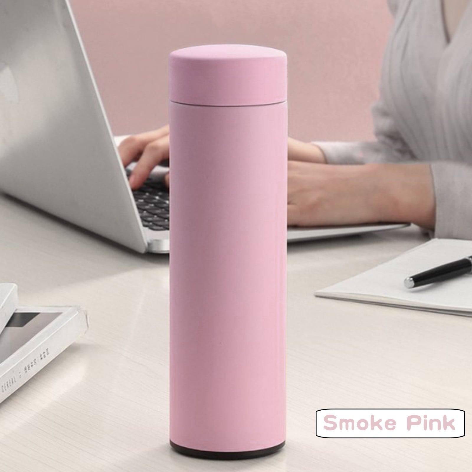 Stainless Steel Insulation Cup Cute Mini Portable Children Student Water Bottle Coffee Travel Mug LED Temperature Display Double Walled Vacuum Long Lasting Insulation - E664