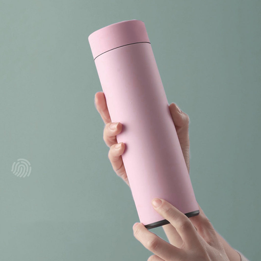 Stainless Steel Insulation Cup Cute Mini Portable Children Student Water Bottle Coffee Travel Mug LED Temperature Display Double Walled Vacuum Long Lasting Insulation - E664