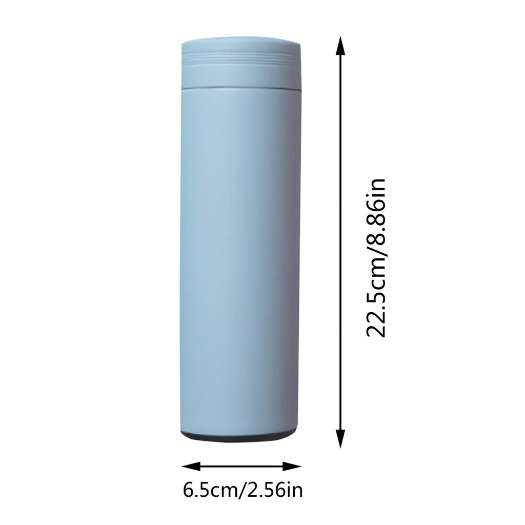 Stainless Steel Insulation Cup Cute Mini Portable Children Student Water Bottle Coffee Travel Mug LED Temperature Display Double Walled Vacuum Long Lasting Insulation - E664