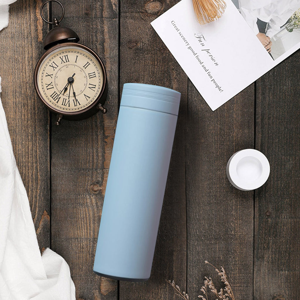 Stainless Steel Insulation Cup Cute Mini Portable Children Student Water Bottle Coffee Travel Mug LED Temperature Display Double Walled Vacuum Long Lasting Insulation - E664