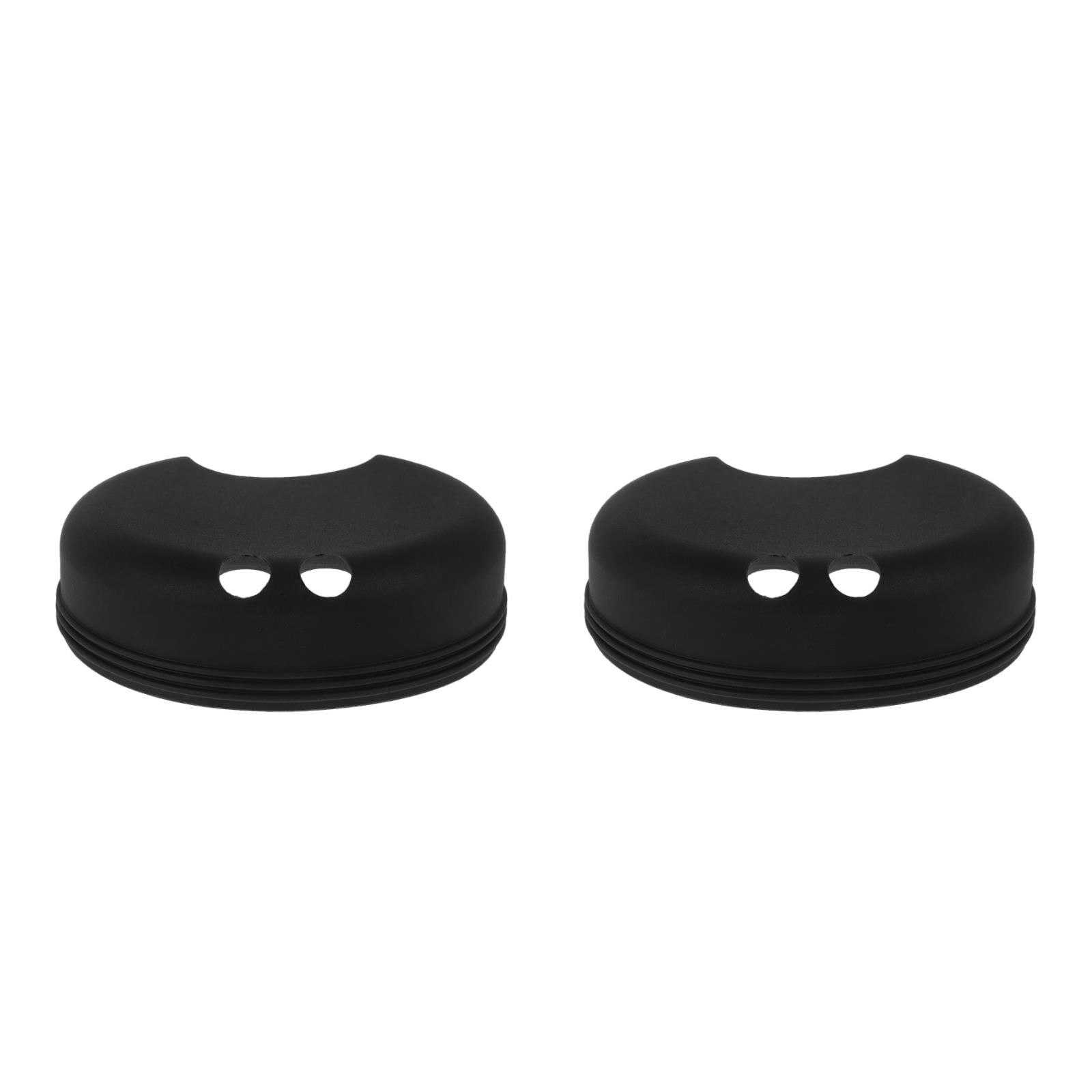 Masteelf 2pcs Splash Guarding Lid For Wide Mouth Bottle  Water Cup Anti-spill Intended Accessory Water Cup Lid Spill-proof Cap For Water Cup Compatible For Nalgene Easy Sipper - TVEZ