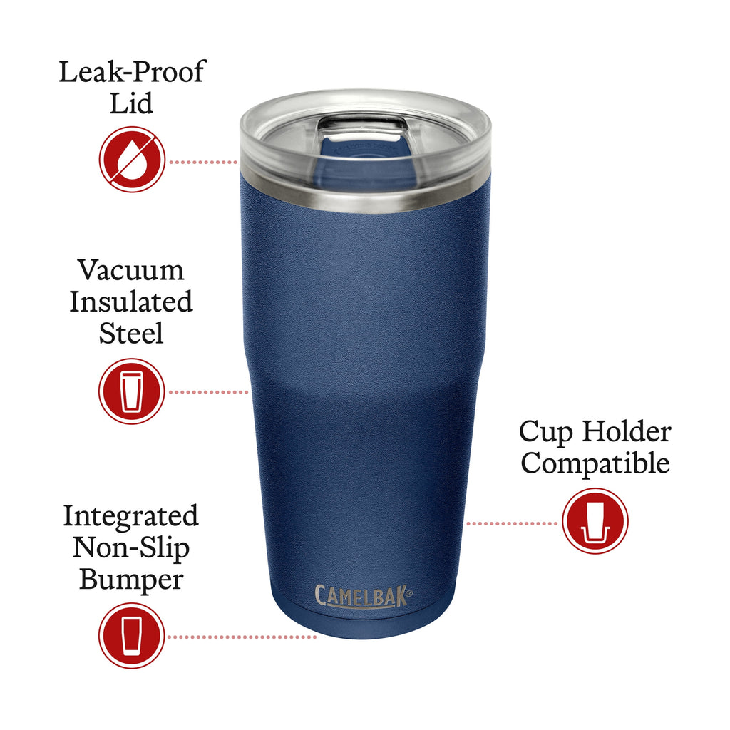 CamelBak Thrive™ Insulated Stainless Steel Tumbler, 20 oz, Navy - Q19G