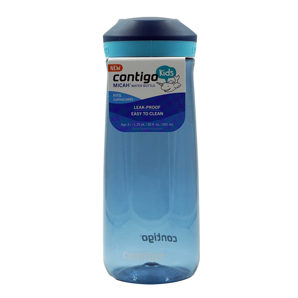 Contigo Kid's 20 oz. Micah Water Bottle w/ Simple Lid - Pineapple/Cool Lime - IBHY