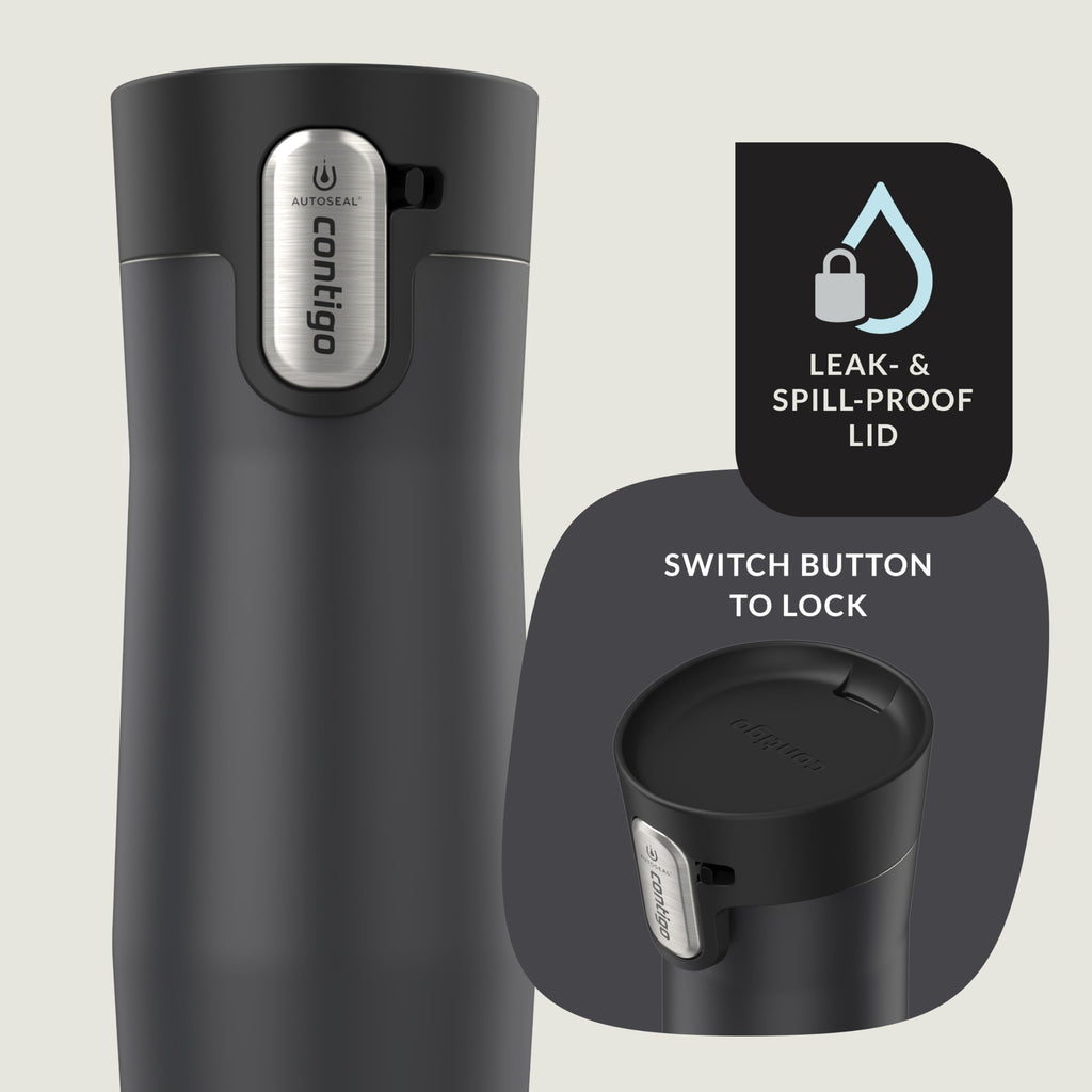 Autoseal West Loop Vacuum-insulated Stainless Steel Travel Mug With Easy-clean Lid 20 Oz Sake - N3O3