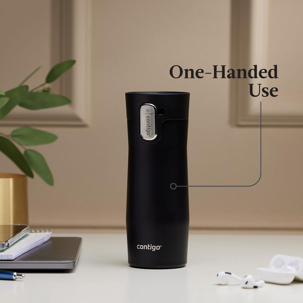 Autoseal West Loop Vacuum-insulated Stainless Steel Travel Mug With Easy-clean Lid 20 Oz Sake - N3O3