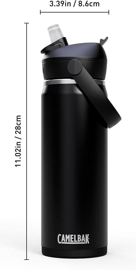 CamelBak Thrive™ Flip Straw Insulated Stainless Steel Water Bottle, 20oz, Moss - BU8T