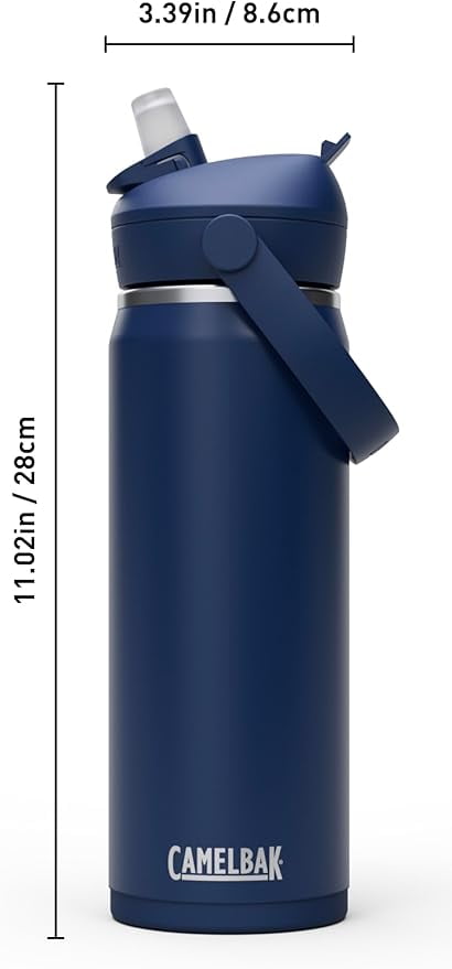 CamelBak Thrive™ Flip Straw Insulated Stainless Steel Water Bottle, 20oz, Moss - BU8T