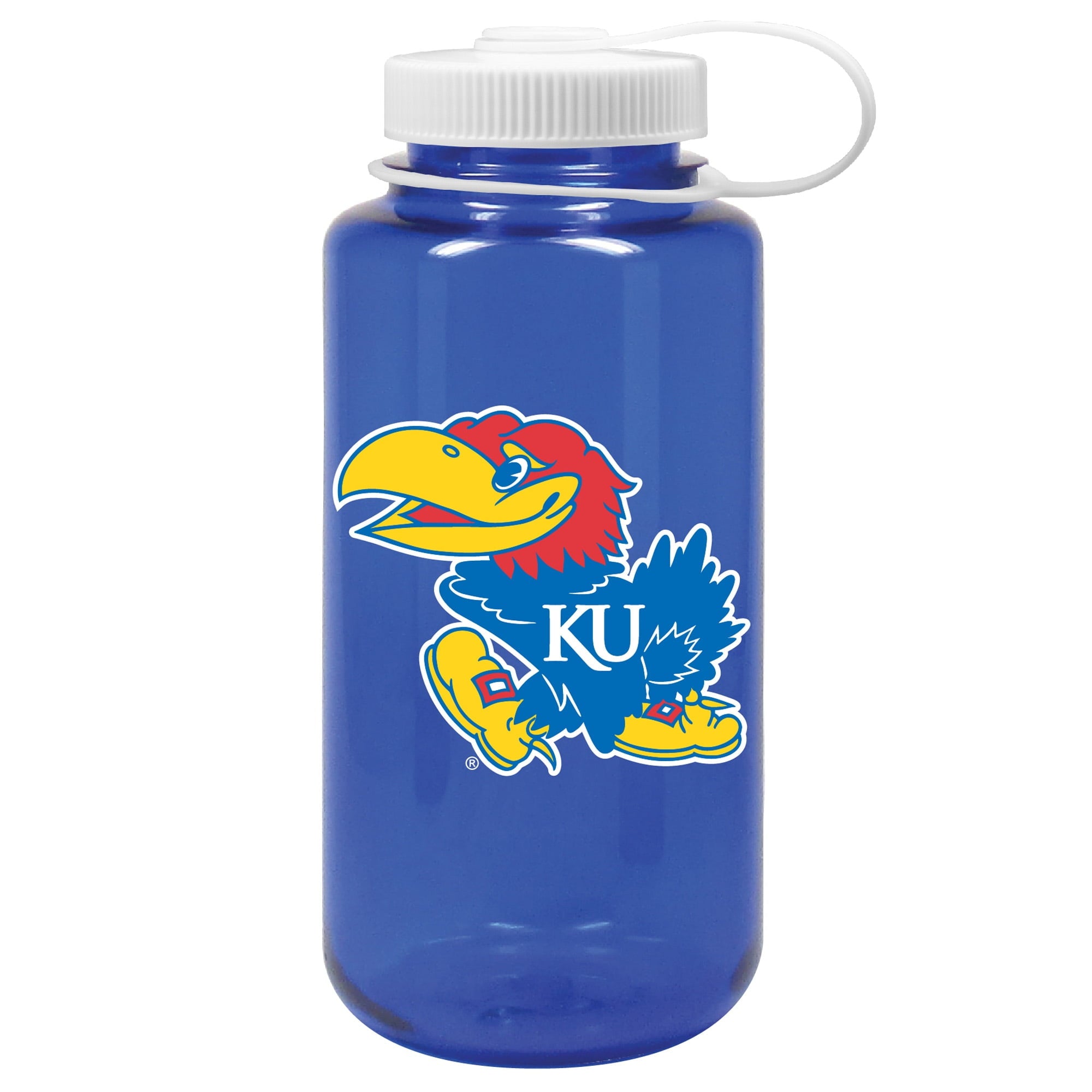 Royal Kansas Jayhawks 32oz. Nalgene Sustainable Wide Mouth Water Bottle - 53UF