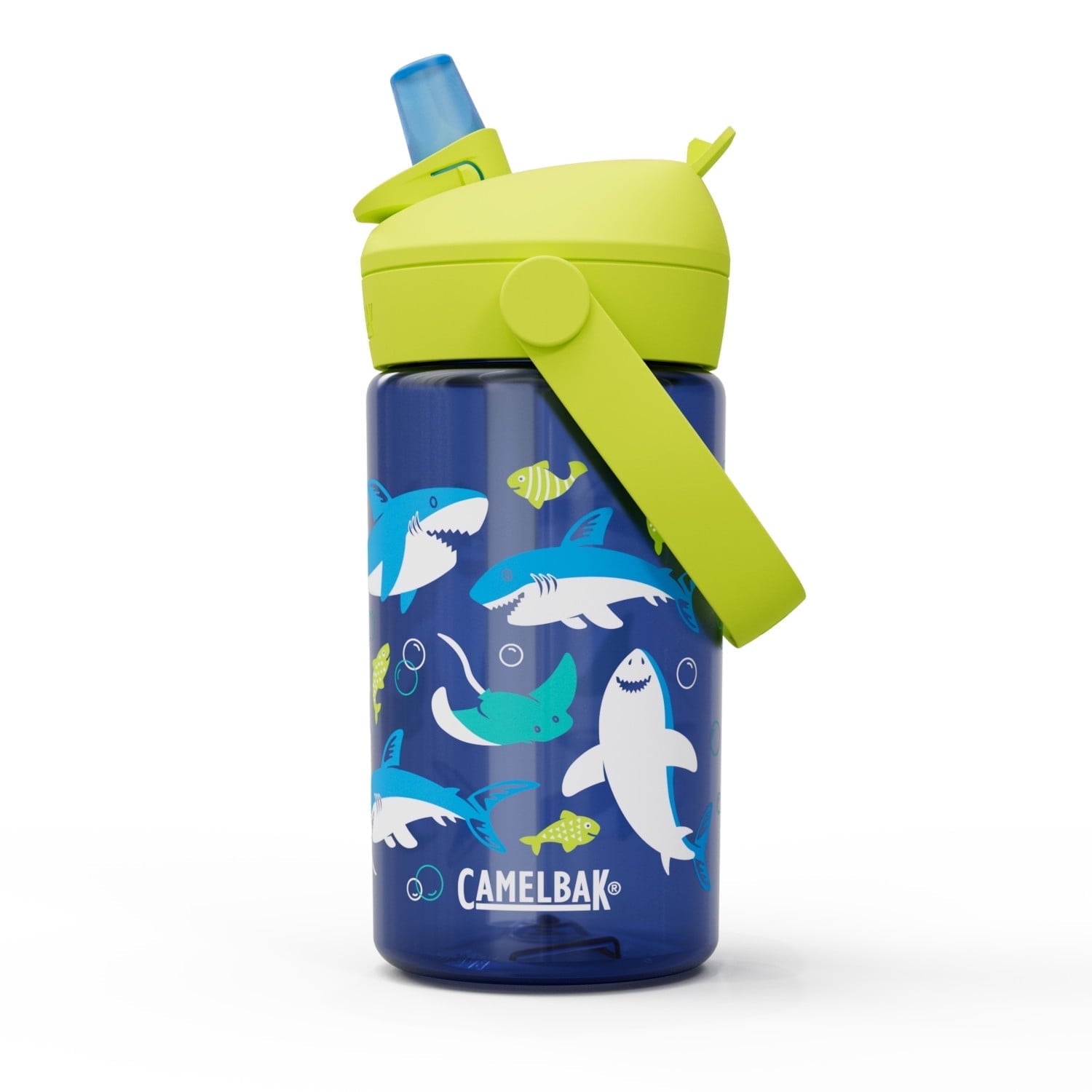 Camelbak Thrive™ Flip Straw Kids 14oz Bottle, Sharks and Rays - 2O9R