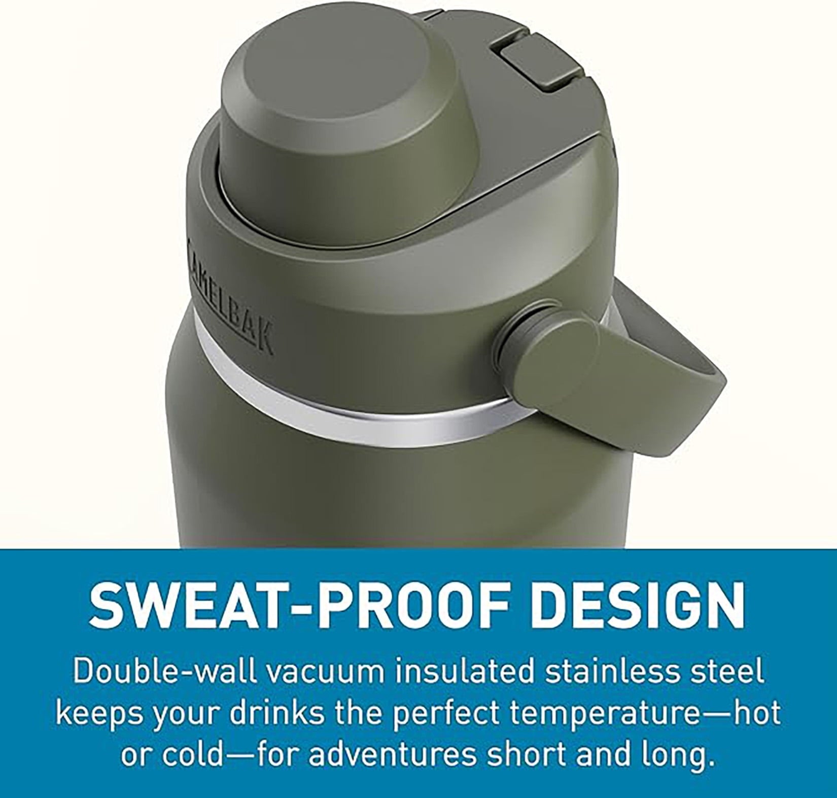 Camelbak Thrive™ Chug Stainless Steel Water Bottle 32oz, Sky Blue - PWA0