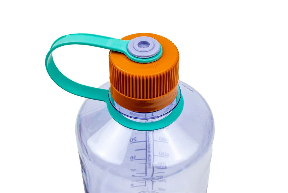 Nalgene Sustain Tritan BPA-Free Water Bottle Made with Material Derived from 50% Plastic Waste, 32 OZ, Narrow Mouth, Amethyst C30 - GOYX