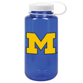 Navy Michigan Wolverines 32oz. Nalgene Sustainable Wide Mouth Water Bottle - 3YVE