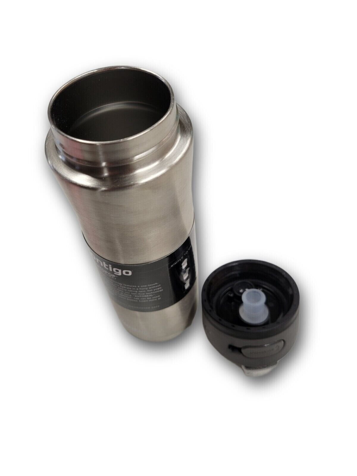 Contigo 20 oz. Jackson Chill 2.0 Water Bottle - Stainless Steel w/Licorice - 6G9T