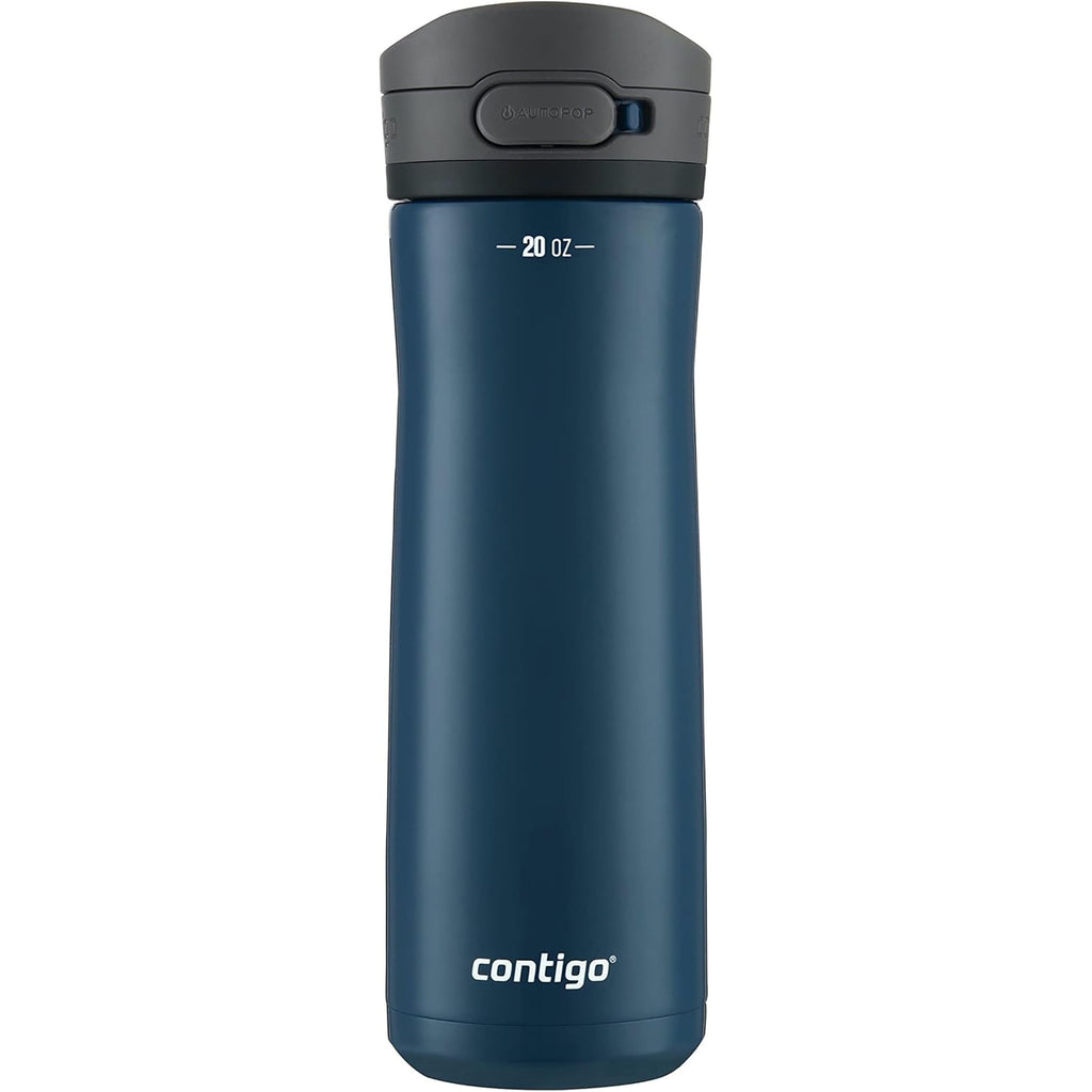 Contigo 20 oz. Jackson Chill 2.0 Water Bottle - Stainless Steel w/Licorice - 6G9T