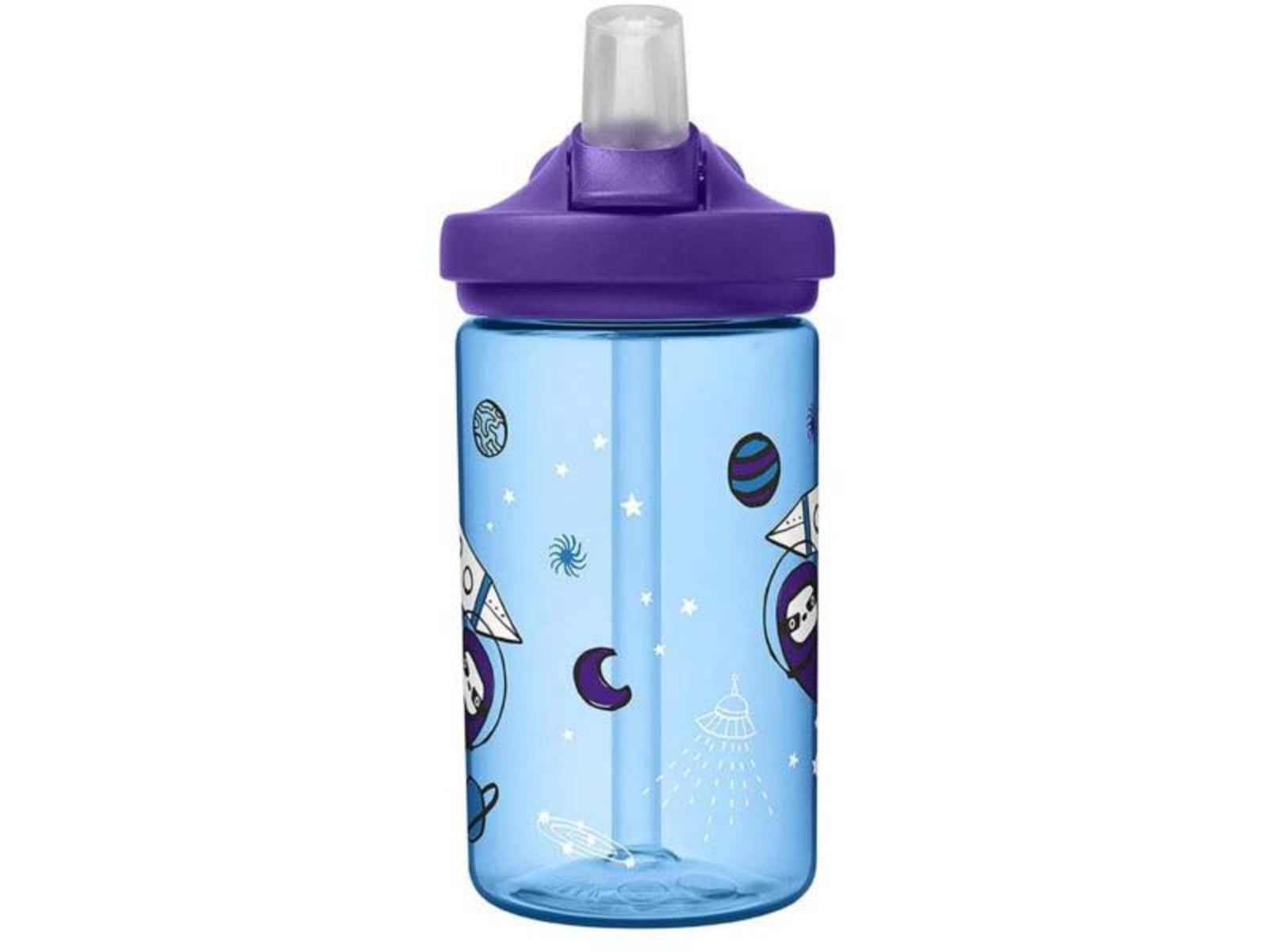 Camelbak Eddy+ Kids 14oz Water Bottle with Flip Straw, Sloths in Space - FQNQ