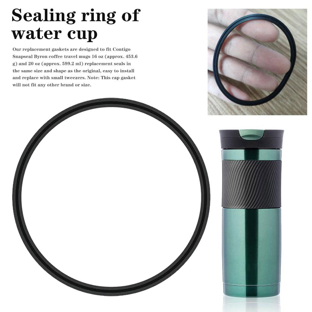 5 Pack Replacement Gasket for Contigo Travel Mug 16oz &amp; 20oz, Water Bottles Lids Accessories, Silicone Lid Seal Replacements - HN6L