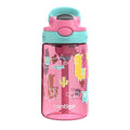 Contigo 14oz Kids' Water Bottle with Redesigned AutoSpout Straw Azalea Jade Vine with Llamas - X5PF