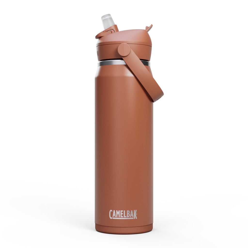 CamelBak Thrive™ Flip Straw Insulated Stainless Steel Water Bottle, 25 oz, Sierra Red - O9AJ