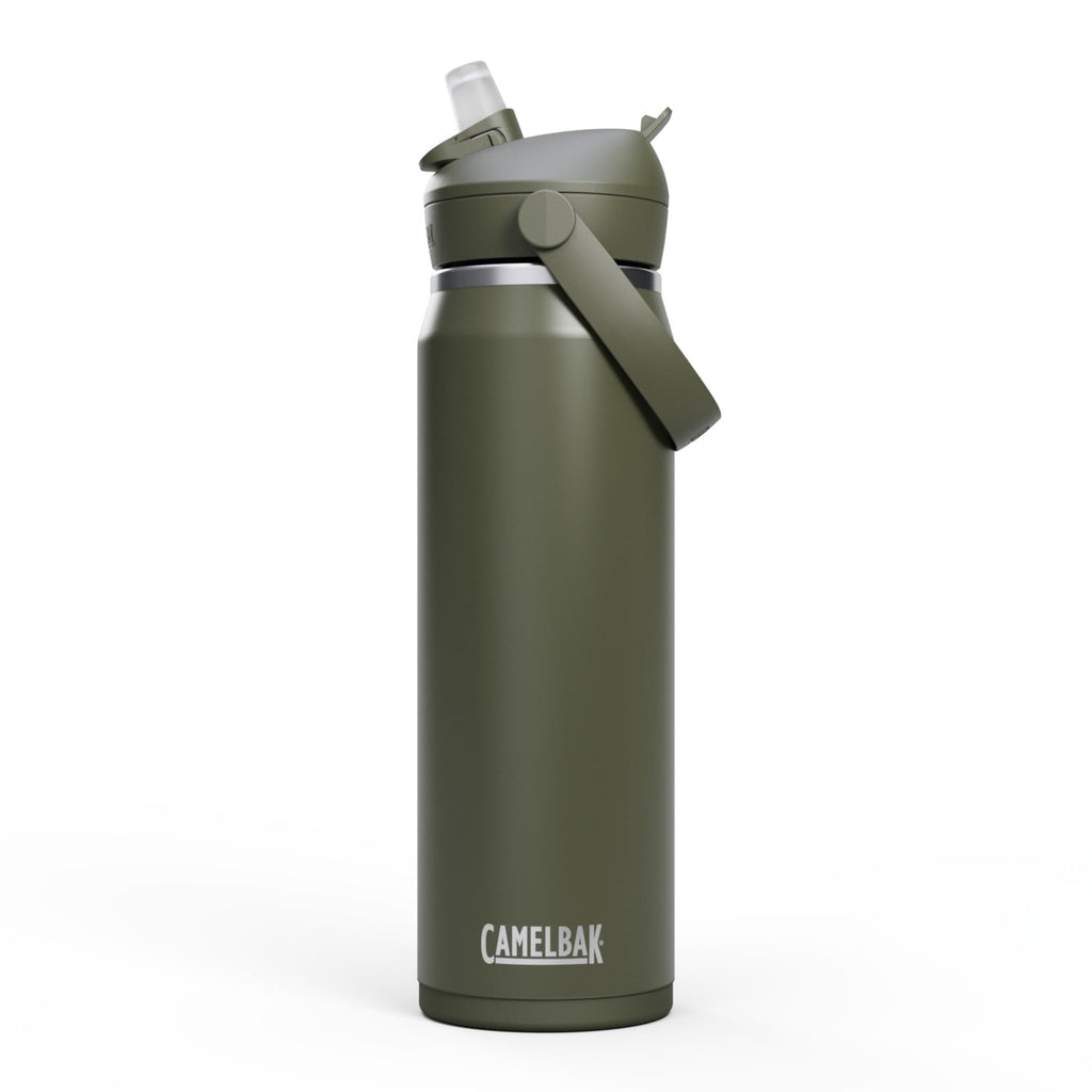CamelBak Thrive™ Flip Straw Insulated Stainless Steel Water Bottle, 25 oz, Sierra Red - O9AJ