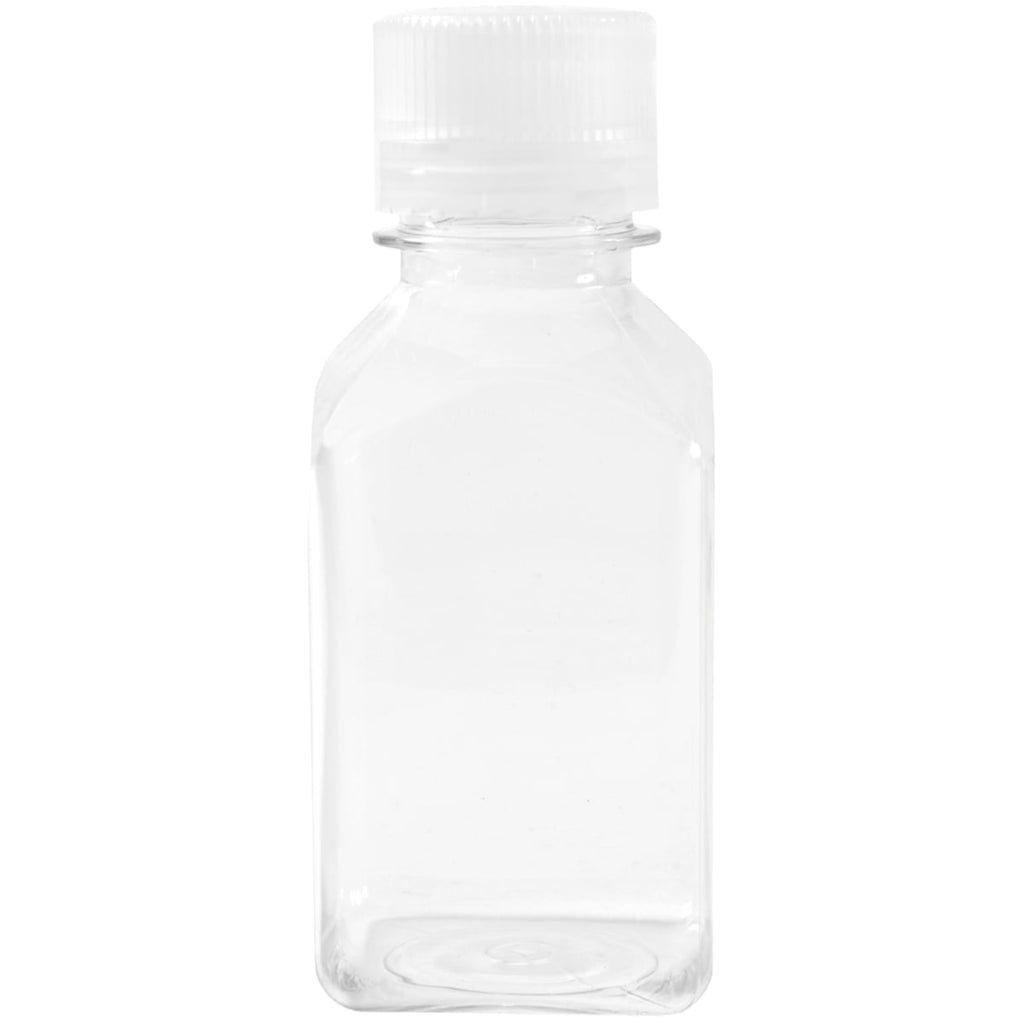 Nalgene Transparent Lexan Polycarbonate Square Storage Bottle - 8 oz. - Clear - CGL0