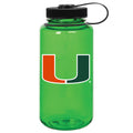 Green Miami Hurricanes 32oz. Nalgene Sustainable Wide Mouth Water Bottle - 9FRP